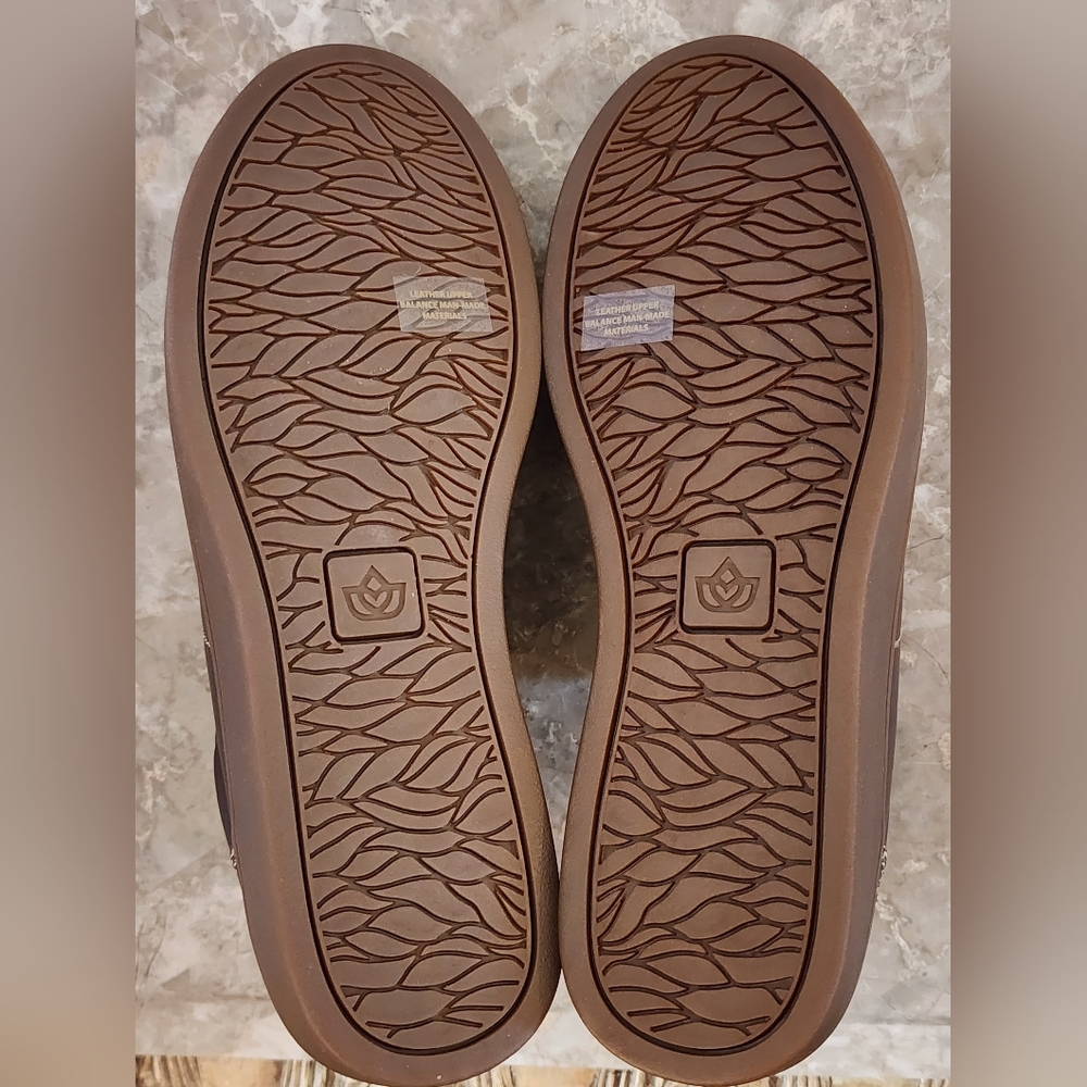 Spenco Malibu Lux orthotics Size 8.5B Leather Espresso - Picture 6 of 6